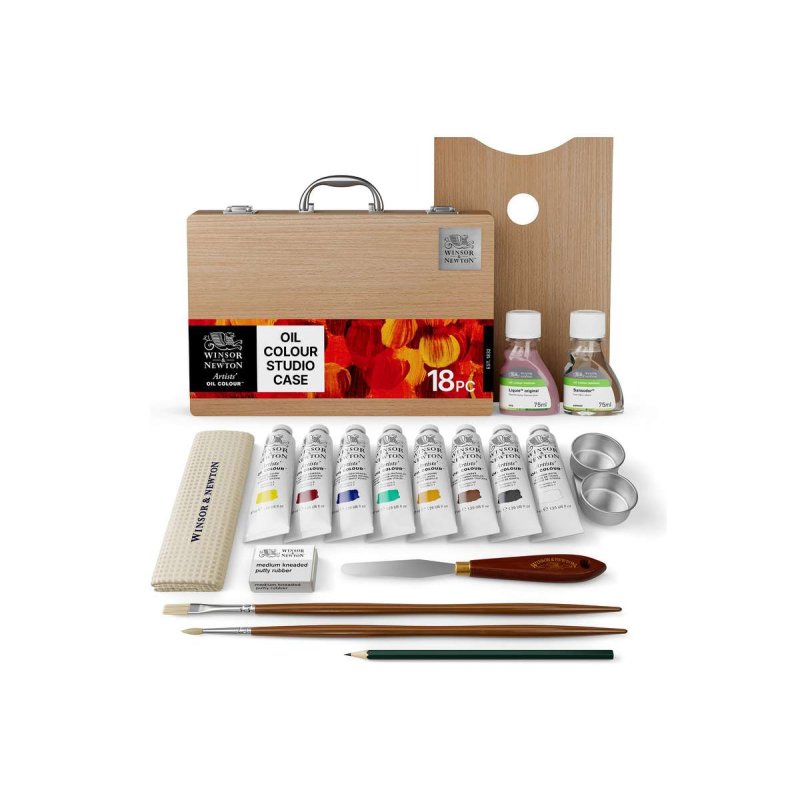 Winsor & Newton - Artists Oil Colour Studio Case Row (840017)