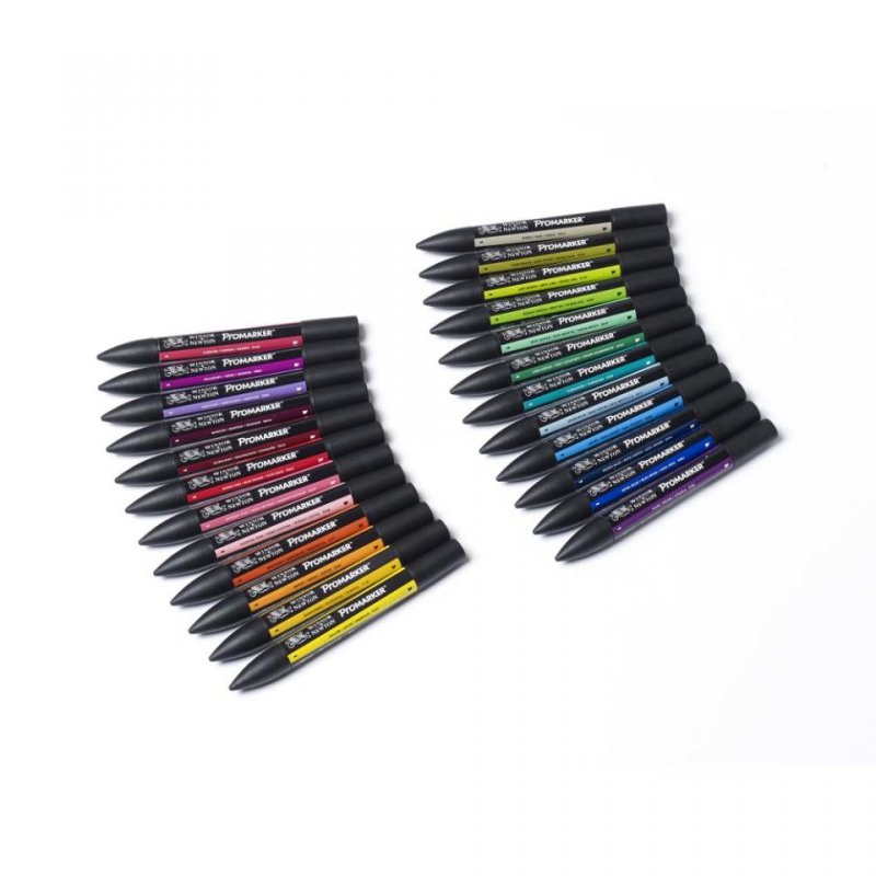Winsor & Newton - Promarker Set - Student 24pcs Wallet