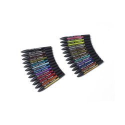 Winsor & Newton - Mixed marker set 24pcs wallet (832226)