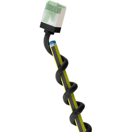 Goobay CAT 8.1 Patchkabel U/FTP Schwarz 0,25 m