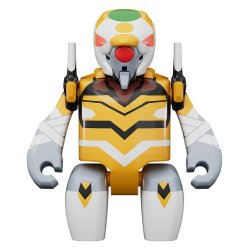 Rebuild of Evangelion Brickroid Mini Figure Evangelion Proto Type-00' 5 cm