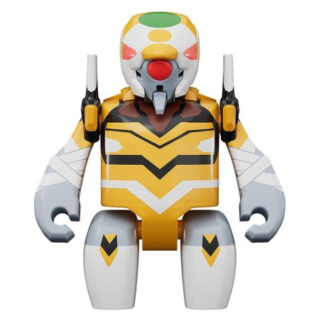Rebuild of Evangelion Brickroid Mini Figure Evangelion Proto Type-00' 5 cm