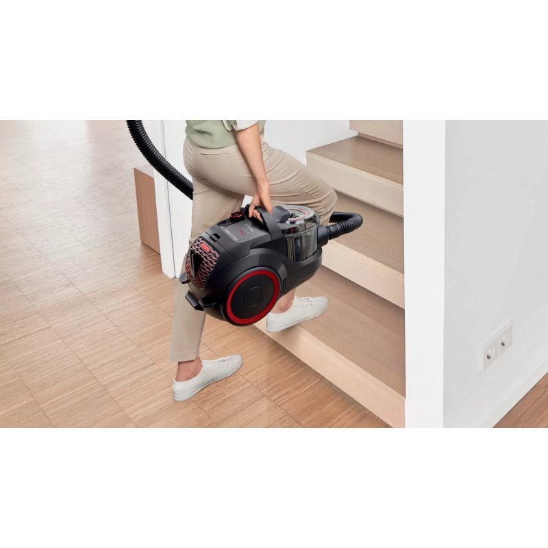 Bosch Serie 4 BGS21POW2 vacuum 2 L Drum vacuum Dry Bagless