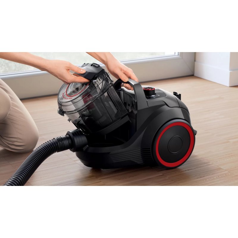 Bosch Serie 4 BGS21POW2 vacuum 2 L Drum vacuum Dry Bagless
