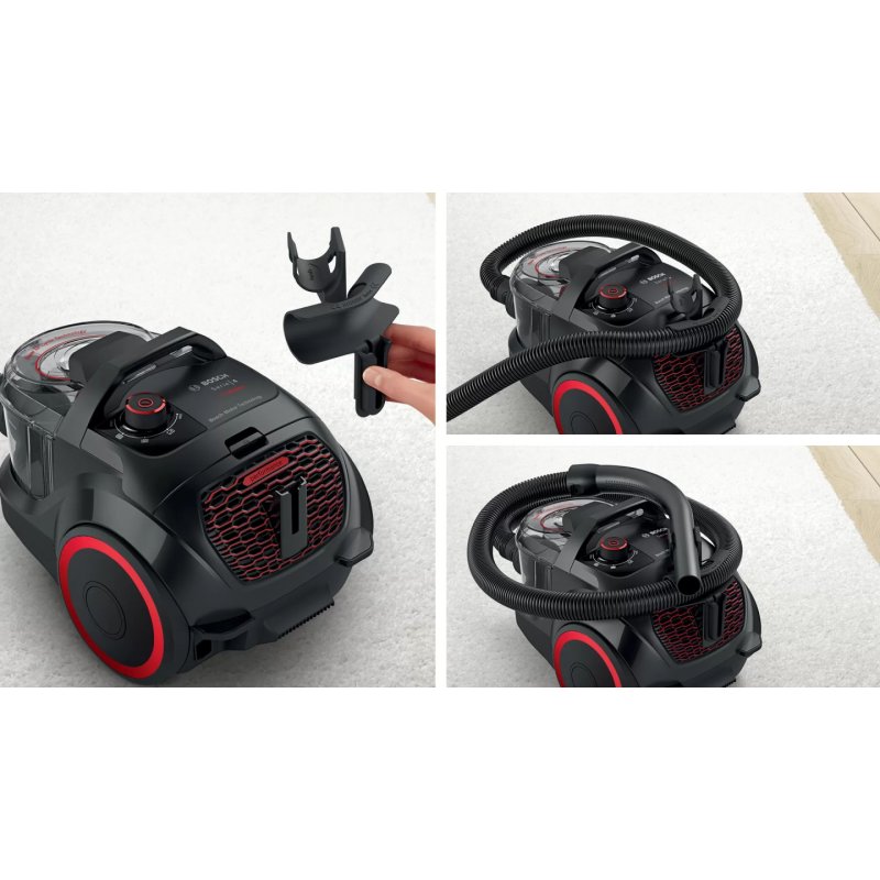 Bosch Serie 4 BGS21POW2 Aspirateur 2 L Aspirateur sans sac Sec Sans sac