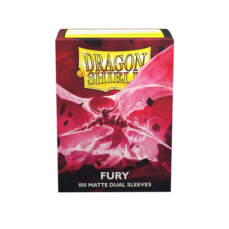 Lot de 100 Sleeves Dragon Shield Dual Matte (Fury)