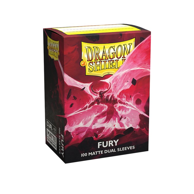 Lot de 100 Sleeves Dragon Shield Dual Matte (Fury)
