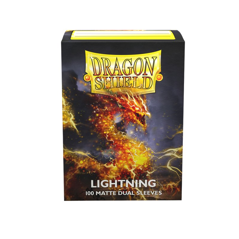 Lot de 100 Sleeves Dragon Shield Dual Matte (Lightning Ailia)