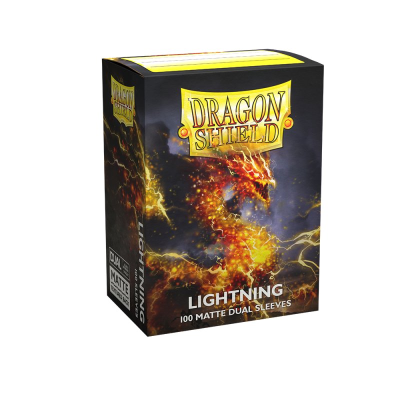 Lot de 100 Sleeves Dragon Shield Dual Matte (Lightning Ailia)