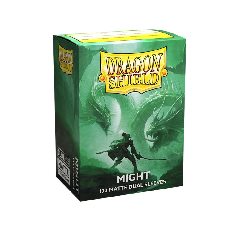 Lot de 100 Sleeves Dragon Shield Dual Matte (Might)