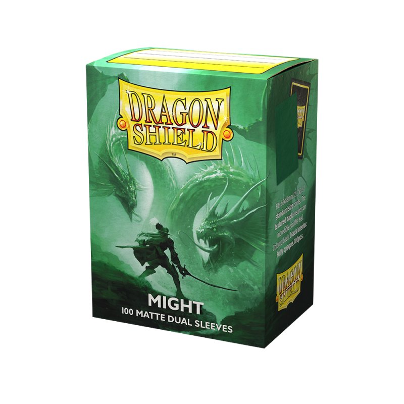 Lot de 100 Sleeves Dragon Shield Dual Matte (Might)