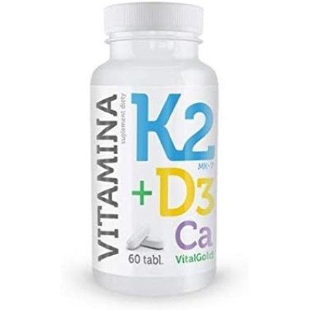 ALG Pharma K2 D3 VitalGold 60 Tablets