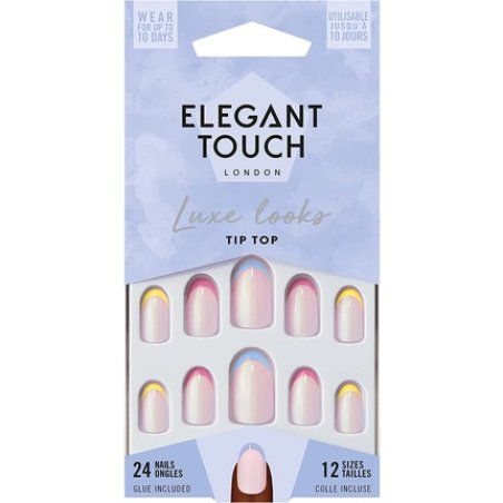 Elegant Touch Luxe Looks Tip Top Nails - Pack of 12