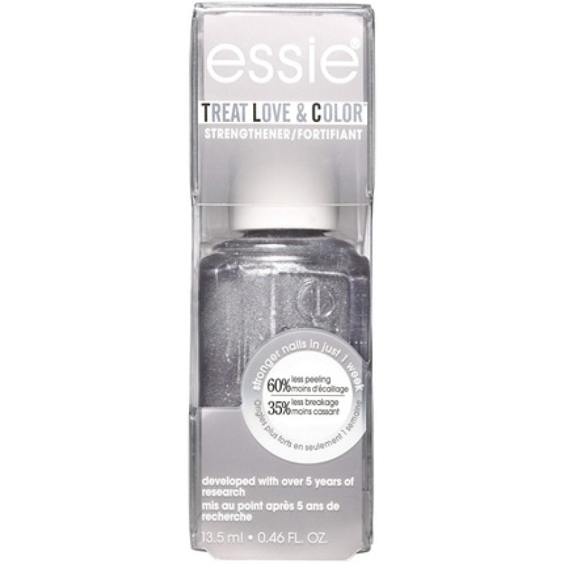 Essie Treat Love & Color Nail Polish for Normal to Dry/Brittle Nails 0.46 fl. oz. 101 Steel The Lead
