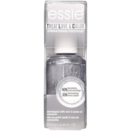 Essie Treat Love & Color Nail Polish for Normal to Dry/Brittle Nails 0.46 fl. oz. 101 Steel The Lead