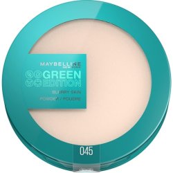 Maybelline New York Mattifying Powder Enriched with Mango Butter 9g 045 Green Edition