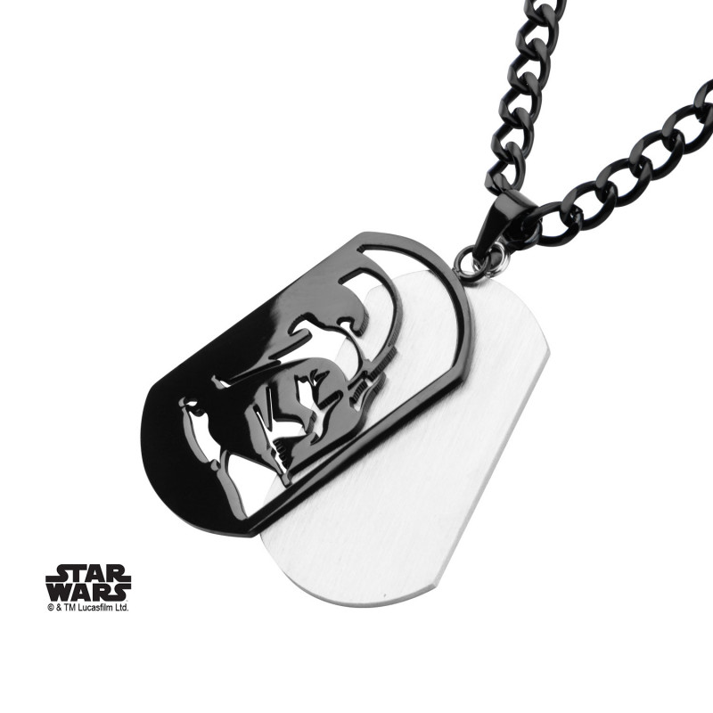 STAR WARS - Darth Vader Layer Dog Tag Pendant with Chain