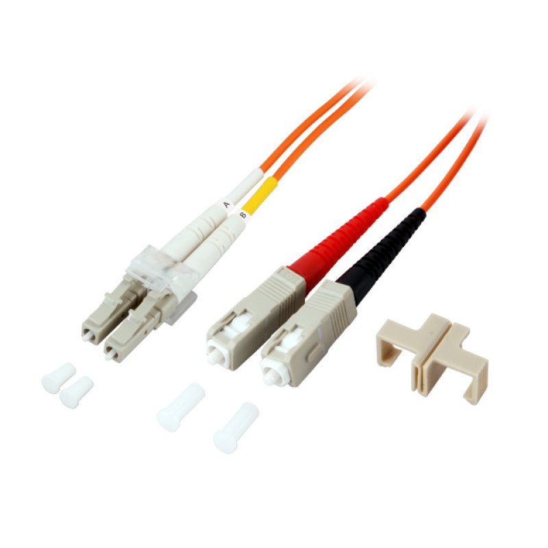 EFB Elektronik O3061.1 câble InfiniBand et à fibres optiques 1 m LC SC Orange
