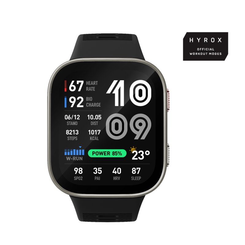 Amazfit Bip Max Smartwatch silver