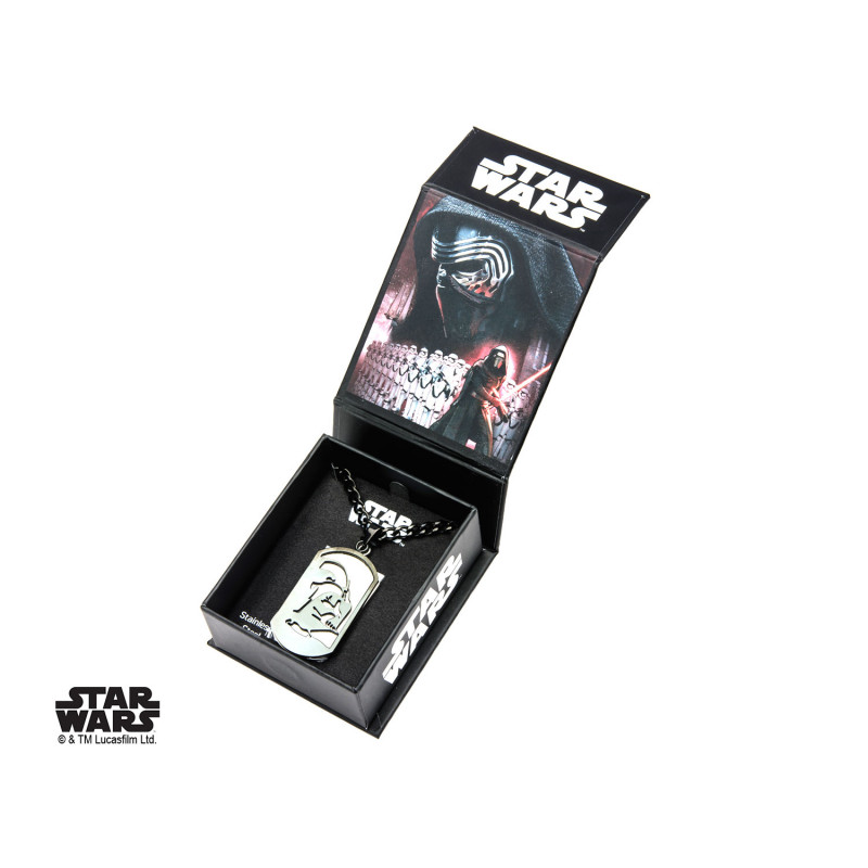 STAR WARS - Darth Vader Layer Dog Tag Pendant with Chain