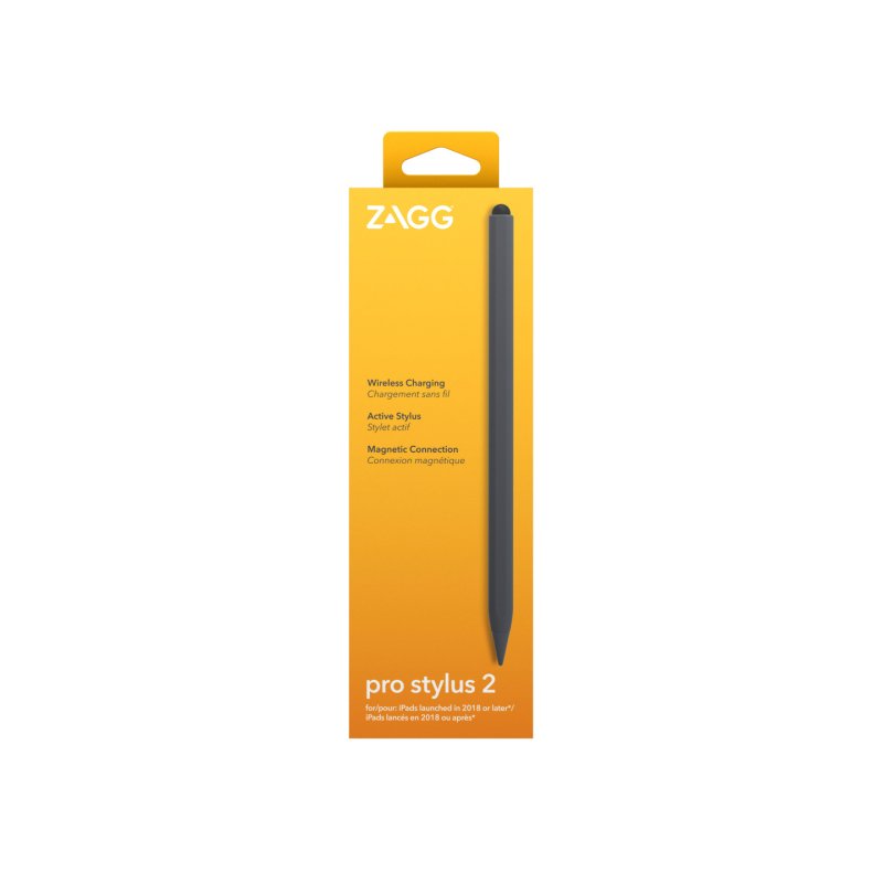 ZAGG-ACCESSORIES-PRO STYLUS 2-UNIVERSAL STYLUS-GREY-INTL- W