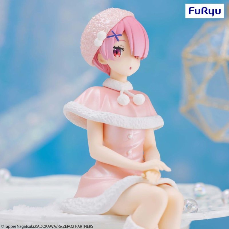 Re:Zero Starting Life in Another World statuette PVC Noodle Stopper Ram Snow 14 cm
