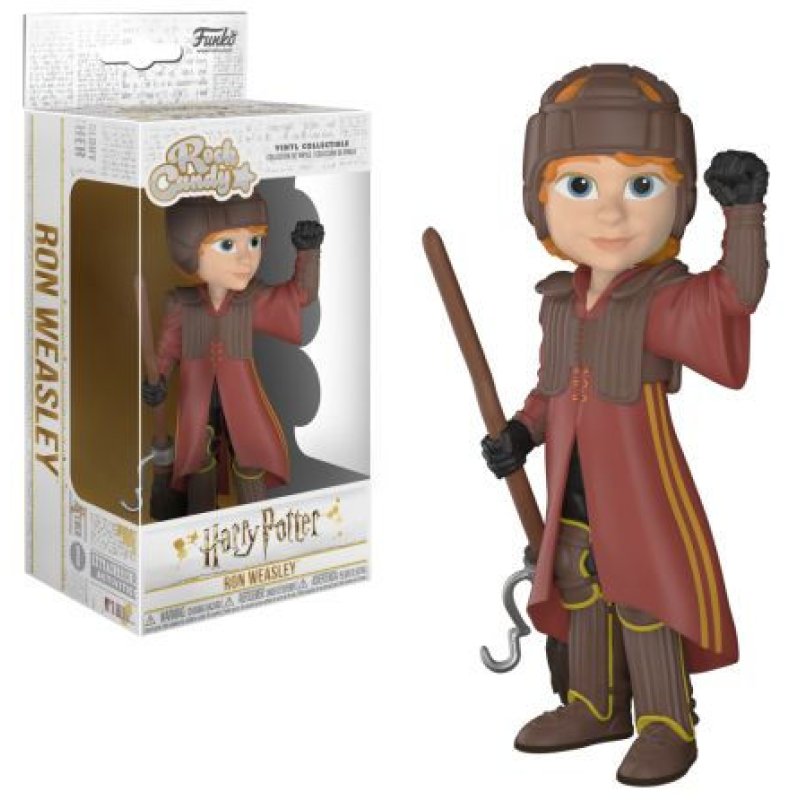 Rock Candy : Harry Potter - Ron in Quidditch Uniform - 13cm