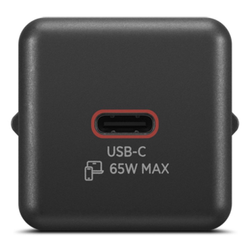 65W1C Charger-EU BK