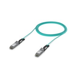 Ubiquiti UACC-AOC-QSFP28-10M câble InfiniBand et à fibres optiques Couleur aqua
