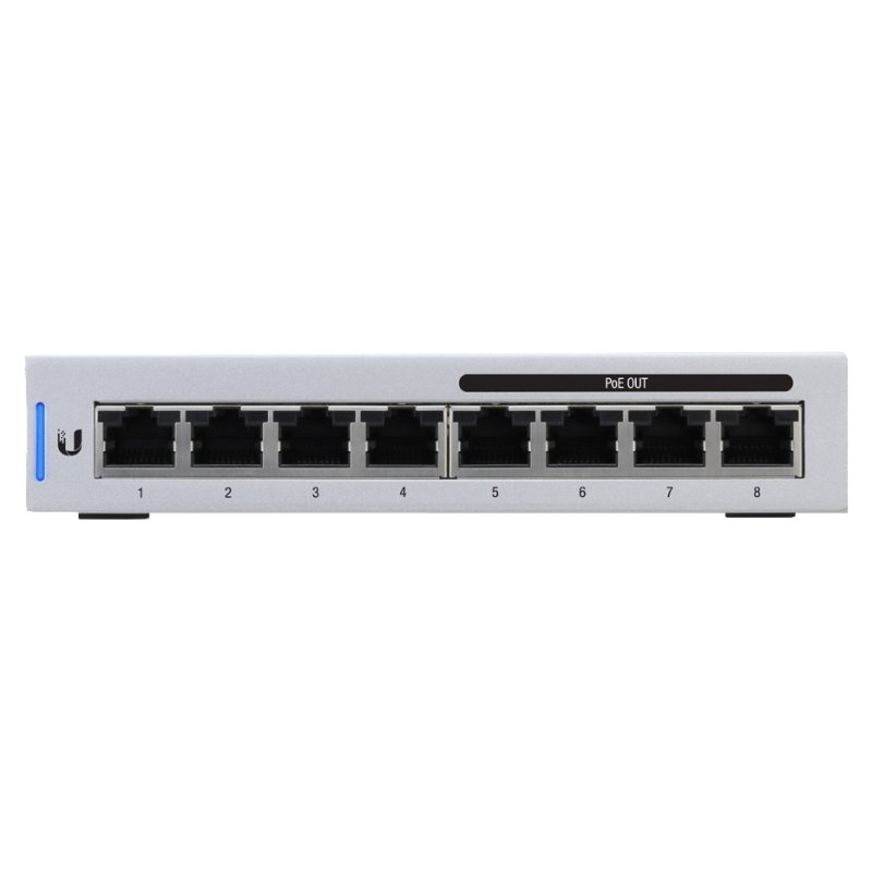 Ubiquiti UniFi Switch 8 Géré Gigabit Ethernet (10/100/1000) Connexion Ethernet, supportant l'alimentation via ce port