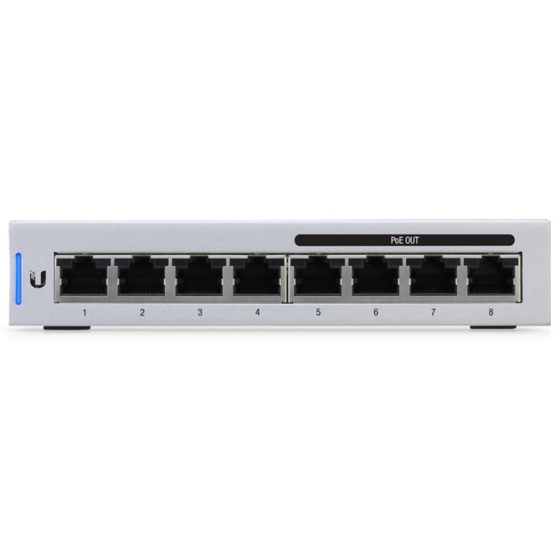 Ubiquiti UniFi Switch 8 Géré Gigabit Ethernet (10/100/1000) Connexion Ethernet, supportant l'alimentation via ce port