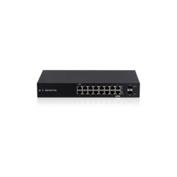 Ubiquiti EdgeSwitch ES-18X network switch Managed L2 Gigabit Ethernet (10/100/1000) Power over Ethernet (PoE) Black
