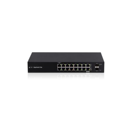 Ubiquiti EdgeSwitch ES-18X network switch Managed L2 Gigabit Ethernet (10/100/1000) Power over Ethernet (PoE) Black