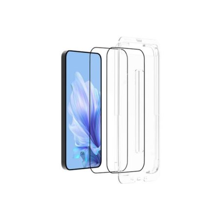Samsung Galaxy S25 - Tempered Glass Screenprotector with Ap