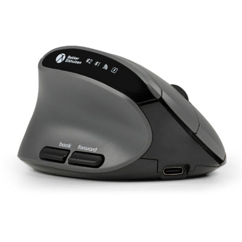 BAKKERELKHUIZEN Vertical mouse Mid Way left-handed 3 modes