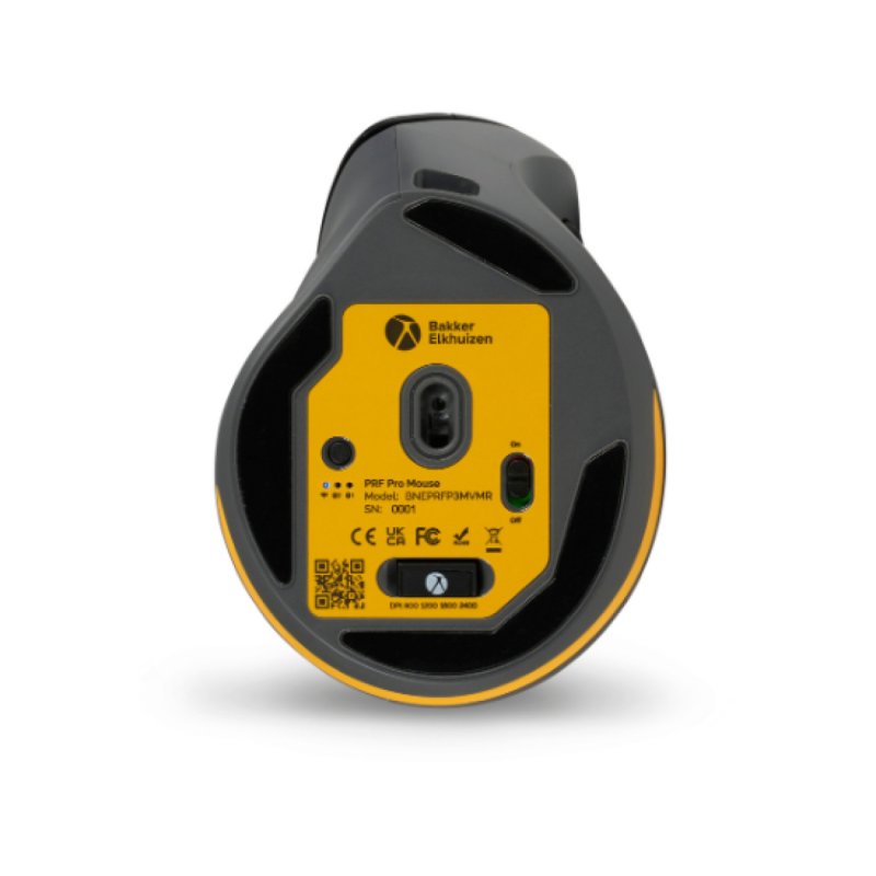 BAKKERELKHUIZEN Vertical mouse PRF Pro right-handed 3 modes