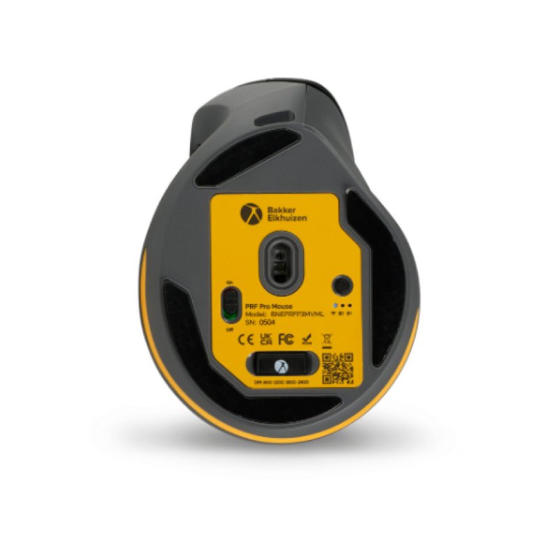 BAKKERELKHUIZEN Vertical mouse PRF Pro left-handed 3 modes
