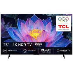 TCL P6L 75P6L TV 190.5 cm (75") 4K Ultra HD Smart TV Wi-Fi Black 330 cd/m²