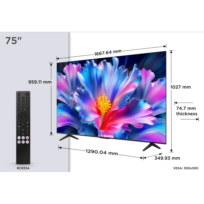 TCL 75P6L LED TV (null cm (null Zoll))