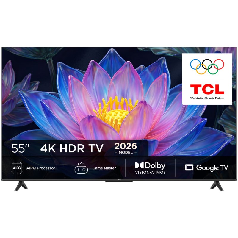 TCL P6L 55P6L TV 139.7 cm (55") 4K Ultra HD Smart TV Wi-Fi Black 270 cd/m²