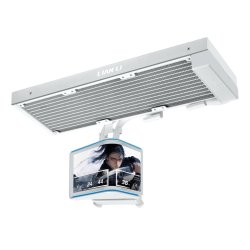 Lian Li HydroShift II OLED Curved 360 Fanless AiO-Wasserkühlung, 360 mm, OLED-Display - weiß