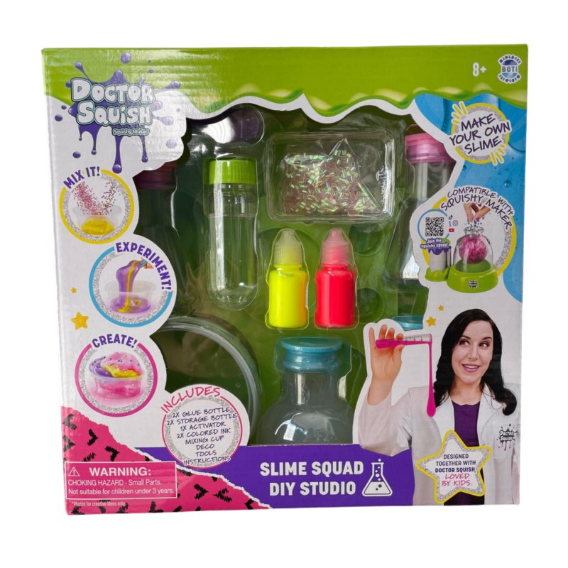 Doctor Squish Playset Slime Academy