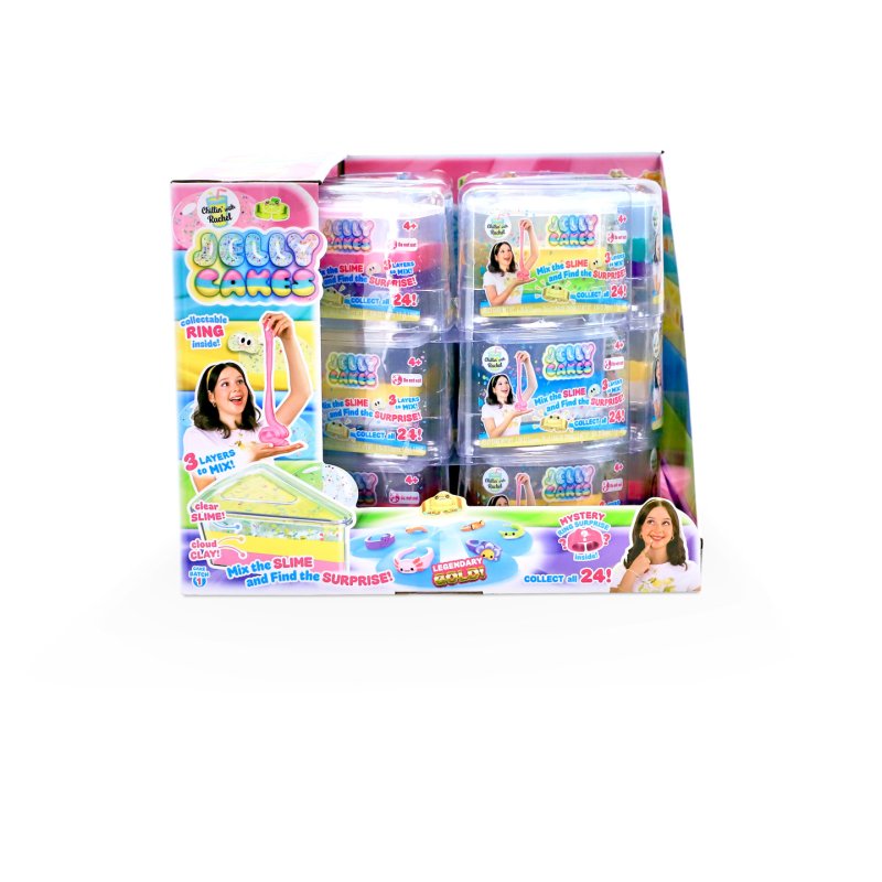 Jelly Cakes Squeeze Figures Series 1 Chillin Cake XL Blind Box Display (18)
