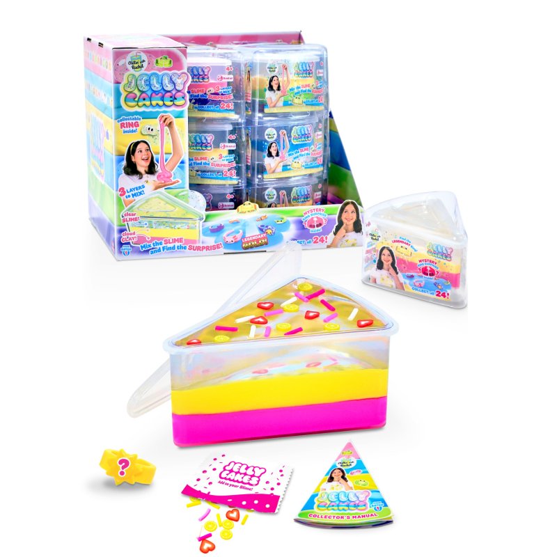 Jelly Cakes Squeeze Figures Series 1 Chillin Cake XL Blind Box Display (18)