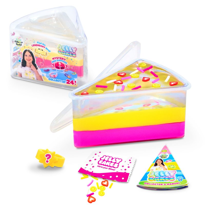 Jelly Cakes Squeeze Figures Series 1 Chillin Cake XL Blind Box Display (18)