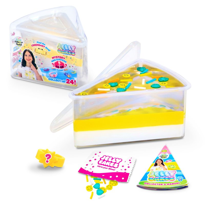 Jelly Cakes Squeeze Figures Series 1 Chillin Cake XL Blind Box Display (18)