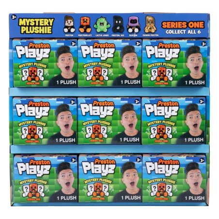 Preston Playz Mini Plush Series 1 Blind Box Display (9)