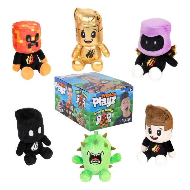 Preston Playz Mini Plush Series 1 Blind Box Display (9)