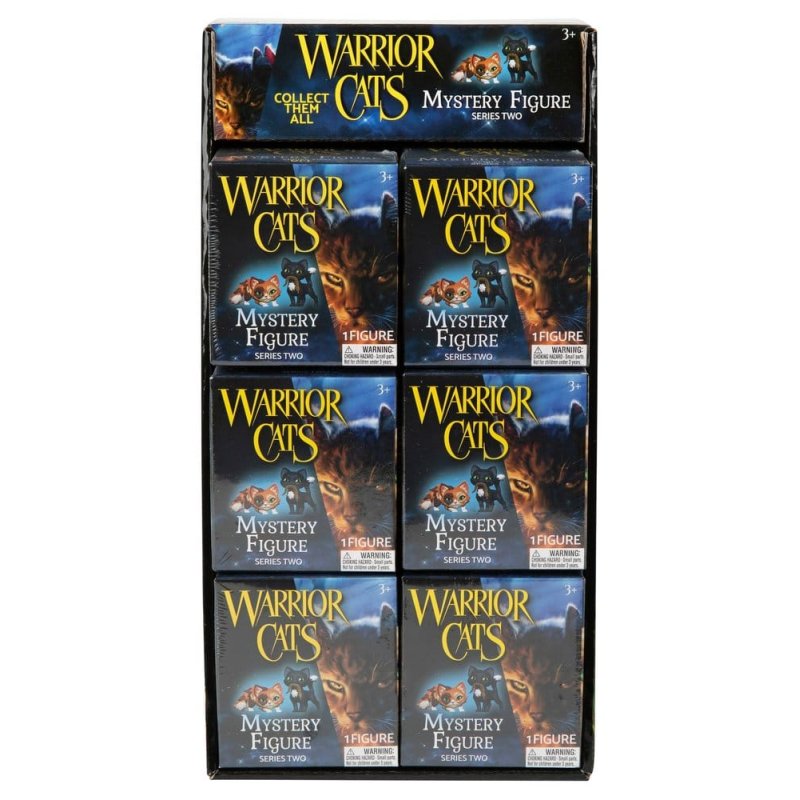 Warrior Cats Mini Figures Mystery Series 2 Blind Box Display (12)