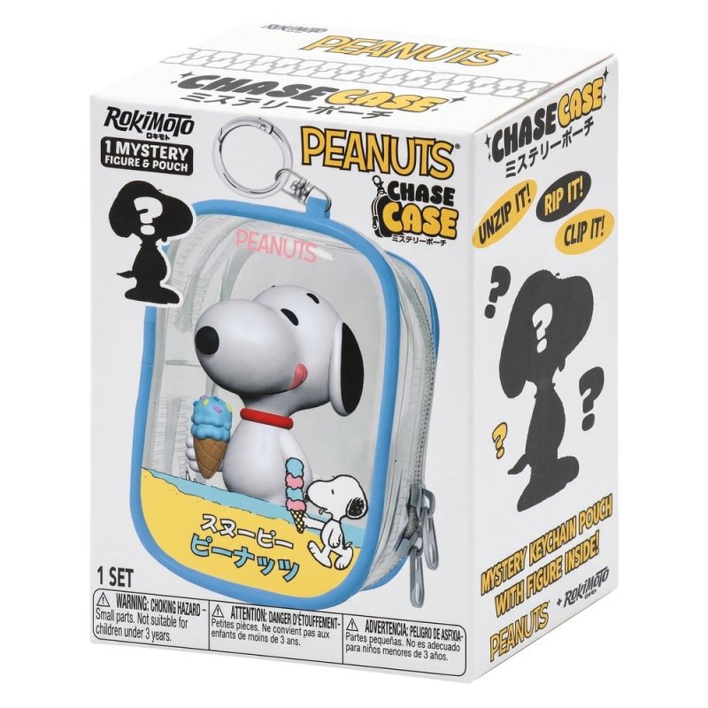 Peanuts Keychain Pouch Snoopy S1 Blind Box Display (12)
